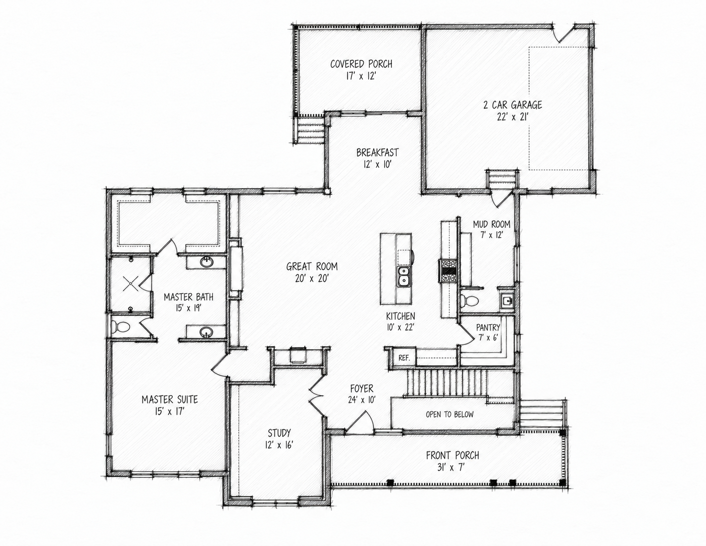 Marina Del Ray — First Floor
